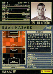 エデン・アザール | WCCF カードデータ詳細